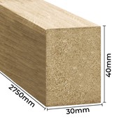 Lamele ścienne LAMEO 002 DĄB SONOMA